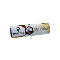 Pack Çöp Poşeti 55 x 60 Cm Siyah Standart Orta 75 Gr 20 li