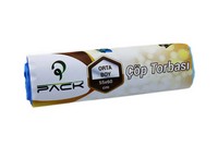 Pack Çöp Poşeti 55 x 60 Cm Mavi Standart Orta 75 Gr 20 li