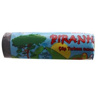 Piranha Çöp Poşeti 65 X 80 Cm Siyah Büyük Boy 60 Gr