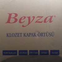 Beyza Extra Klozet Kapak Örtüsü 250'li Paket