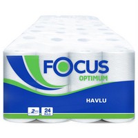 Focus Optimum Rulo Havlu 24 lü (8 x 3 Paket)